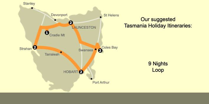 Tasmania Holiday Itinerary - How to plan an Itinerary for your Tasmanian Holiday